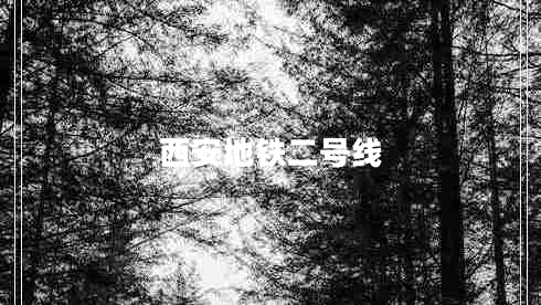 西安地鐵二號線 西安地鐵二號線