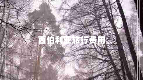 西伯利亞旅行費(fèi)用