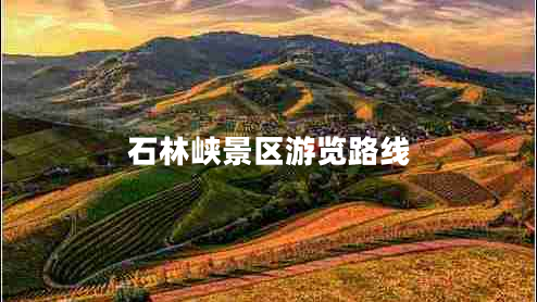 石林峽景區(qū)游覽路線