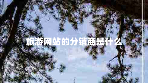 旅游網(wǎng)站的分銷商是什么 旅游網(wǎng)站的分銷商是什么