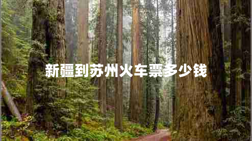 新疆到蘇州火車票多少錢 新疆到蘇州火車票多少錢