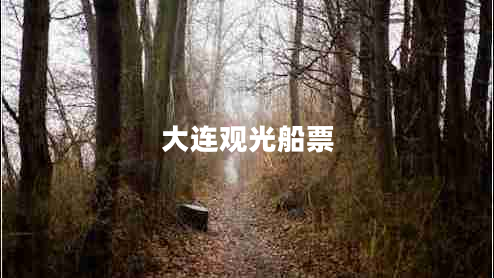 大連觀光船票 大連觀光船票