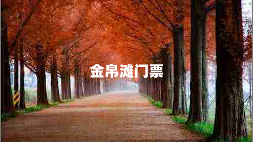 金帛灘門票 金帛灘門票