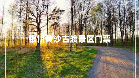 銀川黃沙古渡景區(qū)門票 銀川黃沙古渡景區(qū)門票