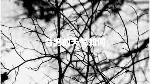 臺灣的天氣如何 臺灣的天氣如何