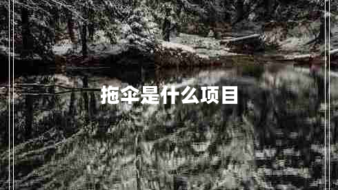 拖傘是什么項(xiàng)目 拖傘是什么項(xiàng)目