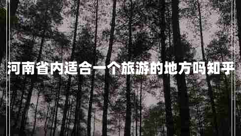 河南省內(nèi)適合一個(gè)旅游的地方嗎知乎 河南省內(nèi)適合一個(gè)旅游的地方嗎知乎