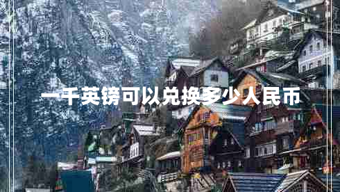 一千英鎊可以兌換多少人民幣 一千英鎊可以兌換多少人民幣
