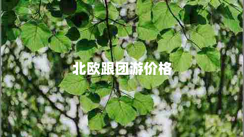 北歐跟團(tuán)游價(jià)格