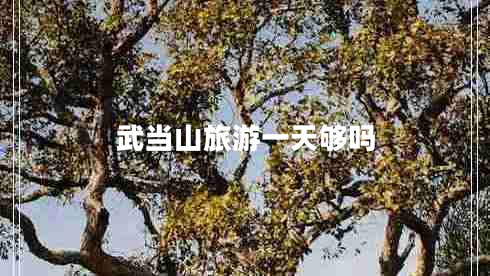 武當(dāng)山旅游一天夠嗎 武當(dāng)山旅游一天夠嗎