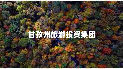 甘孜州旅游投資集團 甘孜州旅游投資集團