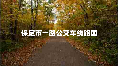 保定市一路公交車(chē)線路圖