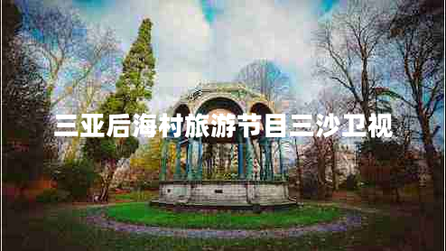 三亞后海村旅游節(jié)目三沙衛(wèi)視