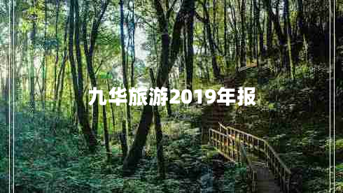九華旅游2019年報 九華旅游2019年報
