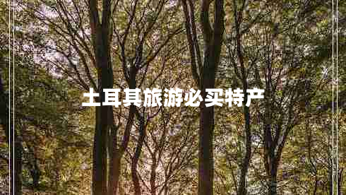 土耳其旅游必買特產(chǎn) 土耳其旅游必買特產(chǎn)