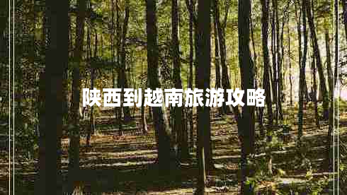 陜西到越南旅游攻略 陜西到越南旅游攻略