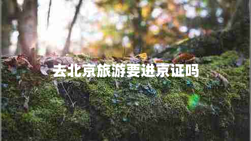 去北京旅游要進(jìn)京證嗎 去北京旅游要進(jìn)京證嗎