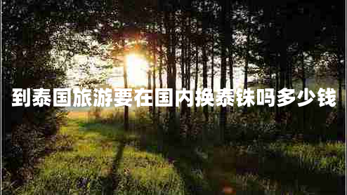 到泰國旅游要在國內(nèi)換泰銖嗎多少錢 到泰國旅游要在國內(nèi)換泰銖嗎多少錢