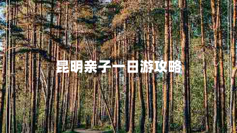 昆明親子一日游攻略 昆明親子一日游攻略