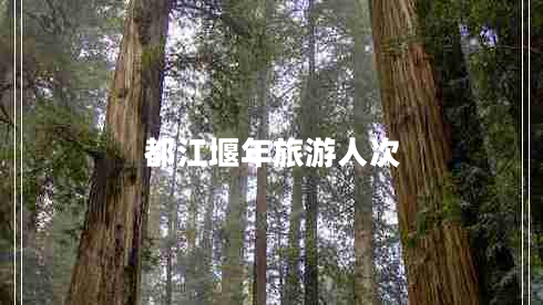 都江堰年旅游人次