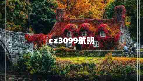 cz3099航班 cz3099航班