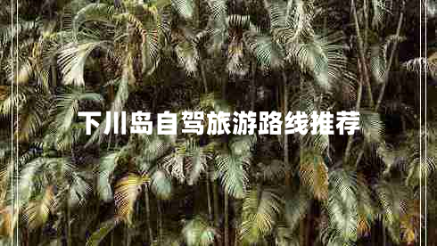 下川島自駕旅游路線推薦 下川島自駕旅游路線推薦