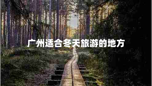 廣州適合冬天旅游的地方
