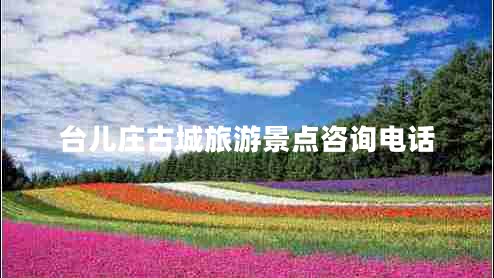 臺兒莊古城旅游景點咨詢電話 臺兒莊古城旅游景點咨詢電話