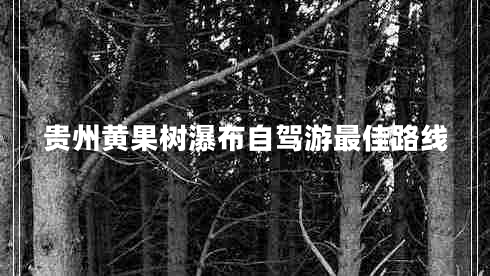 貴州黃果樹瀑布自駕游最佳路線 貴州黃果樹瀑布自駕游最佳路線
