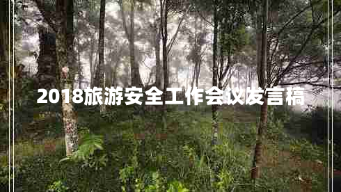 2018旅游安全工作會議發(fā)言稿 2018旅游安全工作會議發(fā)言稿