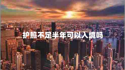 護(hù)照不足半年可以入境嗎