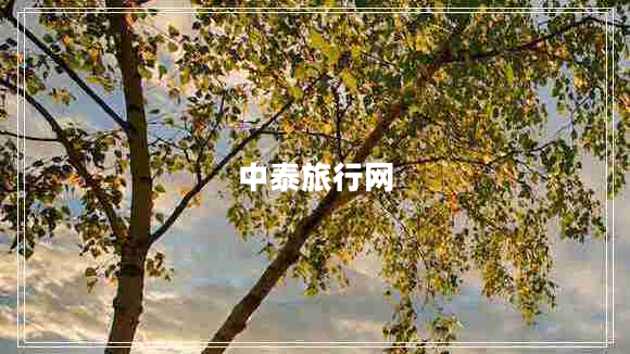 中泰旅行網(wǎng) 中泰旅行網(wǎng)