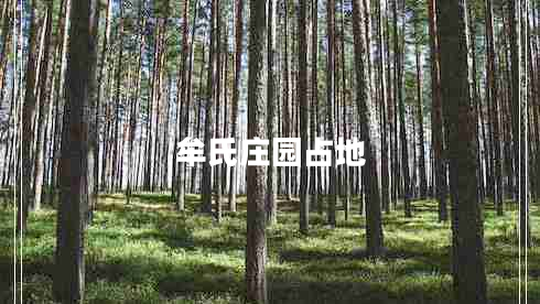 牟氏莊園占地 牟氏莊園占地