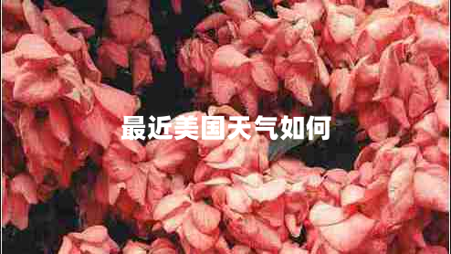 最近美國(guó)天氣如何 最近美國(guó)天氣如何