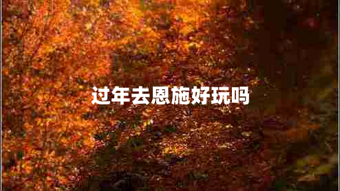 過年去恩施好玩嗎