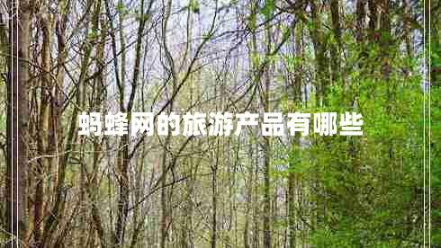 螞蜂網(wǎng)的旅游產(chǎn)品有哪些 螞蜂網(wǎng)的旅游產(chǎn)品有哪些