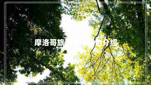 摩洛哥旅游景點(diǎn)特色介紹