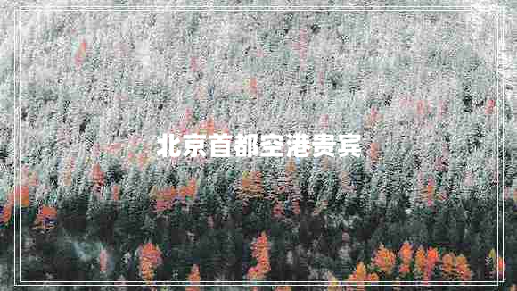 北京首都空港貴賓 北京首都空港貴賓