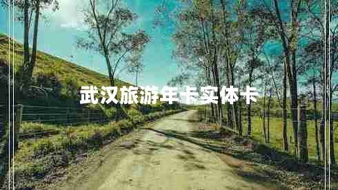 武漢旅游年卡實體卡