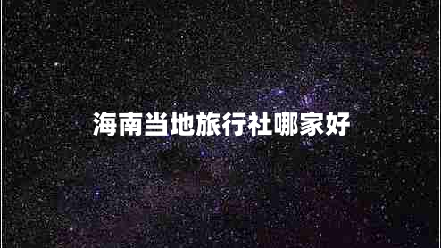 海南當(dāng)?shù)芈眯猩缒募液? title=