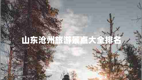山東滄州旅游景點大全排名 山東滄州旅游景點大全排名