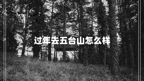 過年去五臺山怎么樣