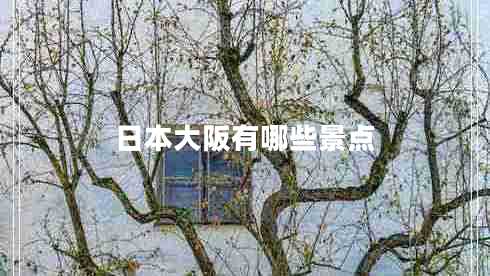 日本大阪有哪些景點(diǎn) 日本大阪有哪些景點(diǎn)