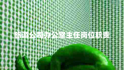 旅游公司辦公室主任崗位職責(zé)