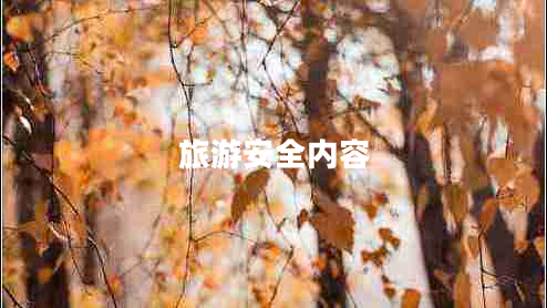 旅游安全內(nèi)容 旅游安全內(nèi)容