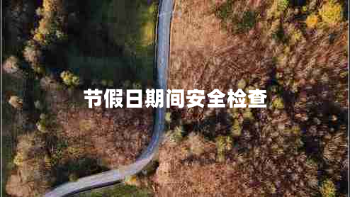 節(jié)假日期間安全檢查