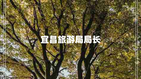 宜昌旅游局局長 宜昌旅游局局長