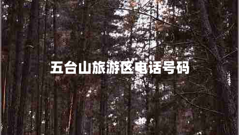 五臺山旅游區(qū)電話號碼 五臺山旅游區(qū)電話號碼