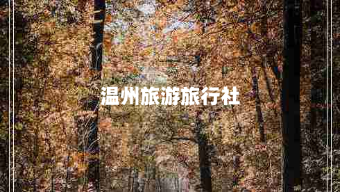溫州旅游旅行社