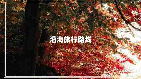 沿海旅行路線 沿海旅行路線
